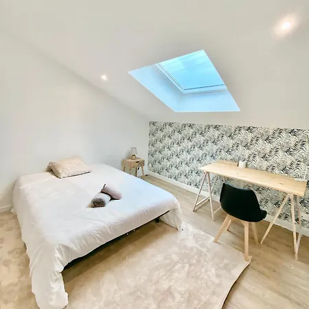 Privee Climatisee Dans Colocation - - Tram B - Wifi - Terrasse - Ref Br1 * Pessac